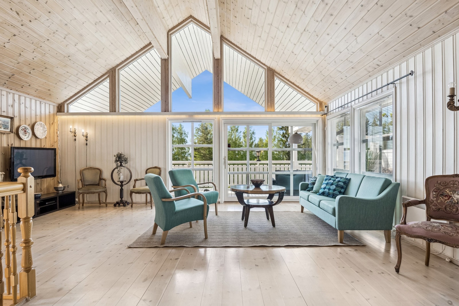 Spennende arkitektur - et rom med særpreg! Galleribilde