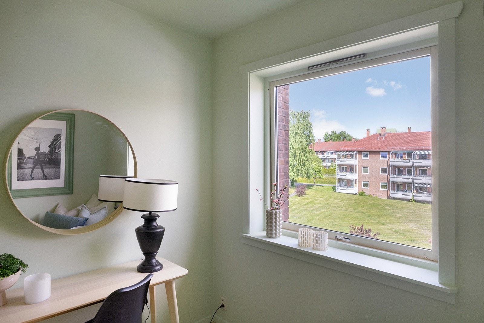 Utsikt fra soverom Galleribilde