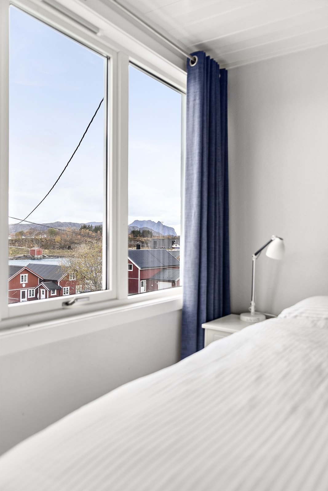 Detaljebilde fra soverommet. Galleribilde