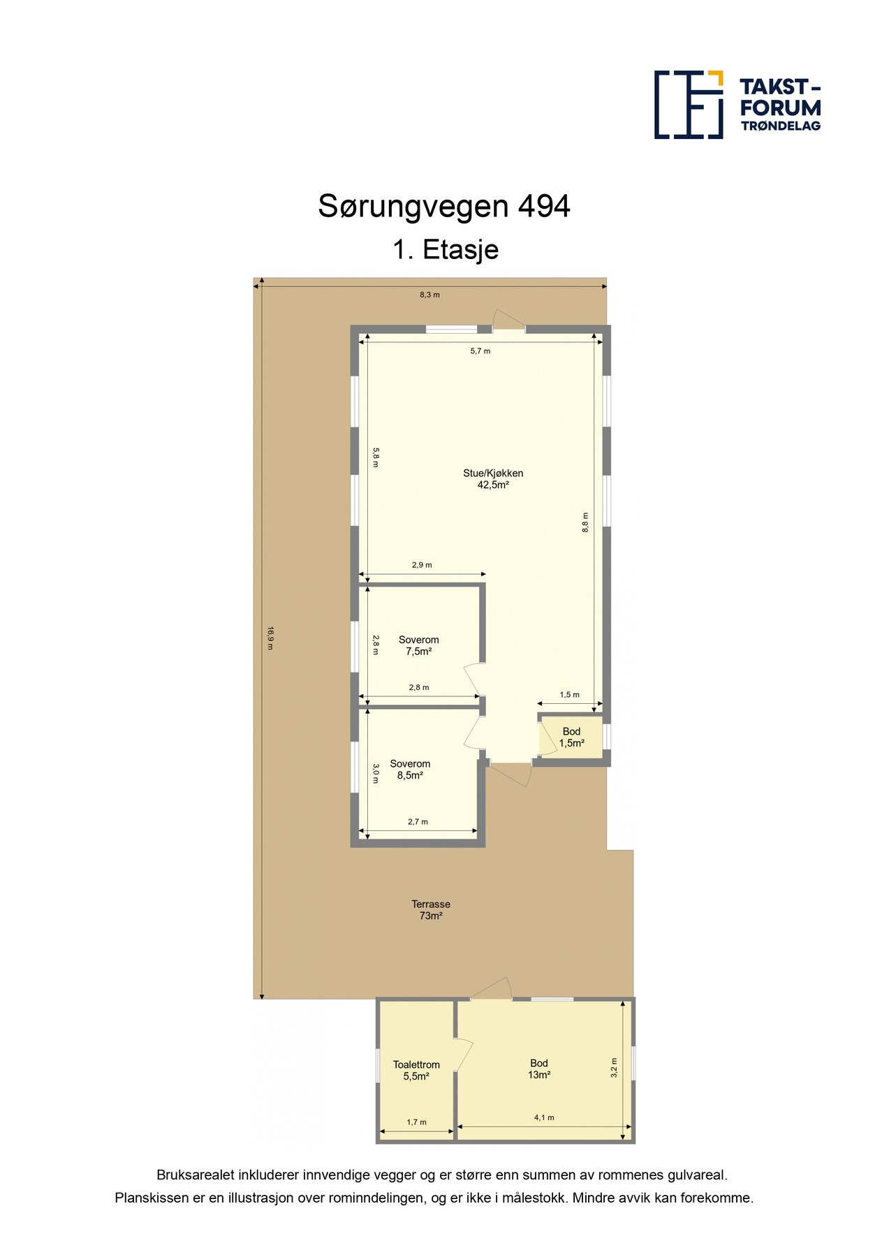 Plantegning. Galleribilde