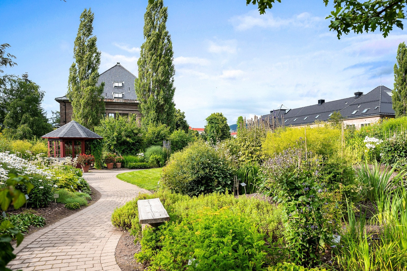 Botanisk hage på Tøyen i Oslo er Norges eldste botaniske hage, den ble etablert i 1814. Hagen og samlingene er siden blitt del av Naturhistorisk museum. Galleribilde