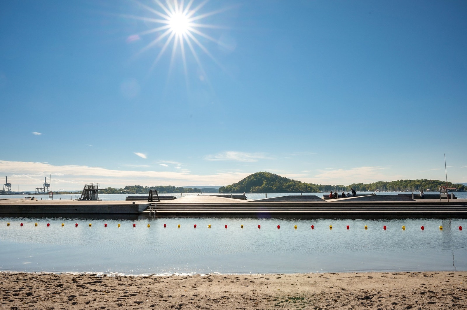 Badeplassen på Sørenga. Galleribilde