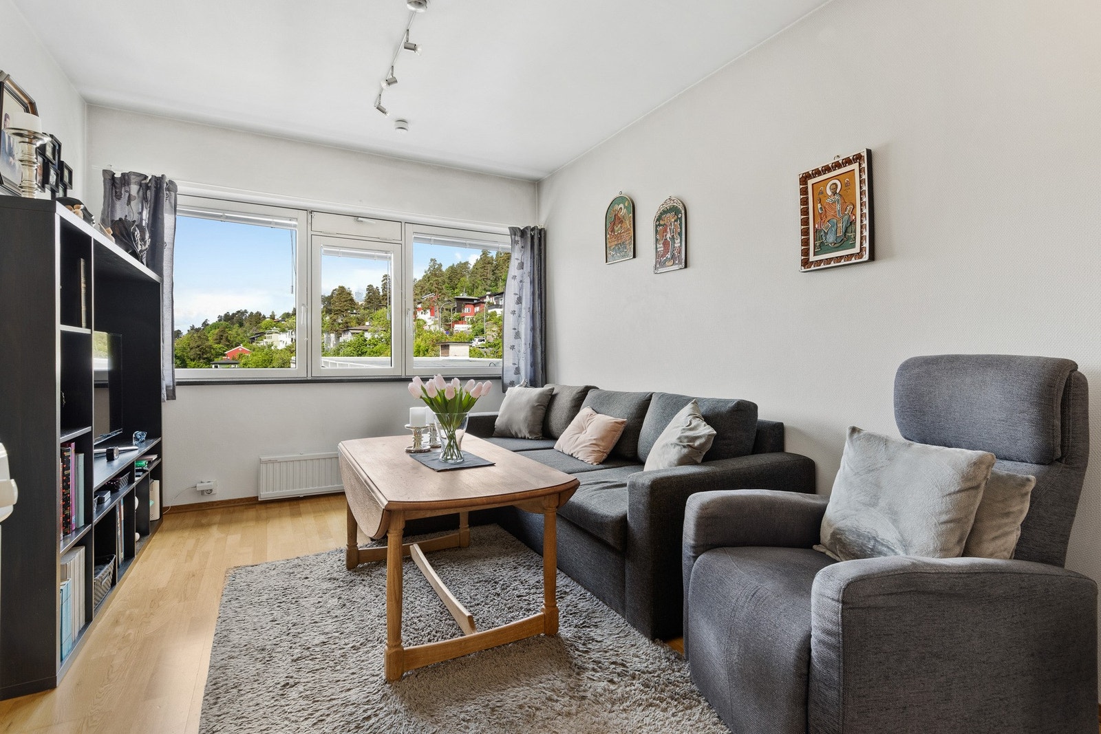 Leiligheten er arealeffektiv og velholdt. Galleribilde