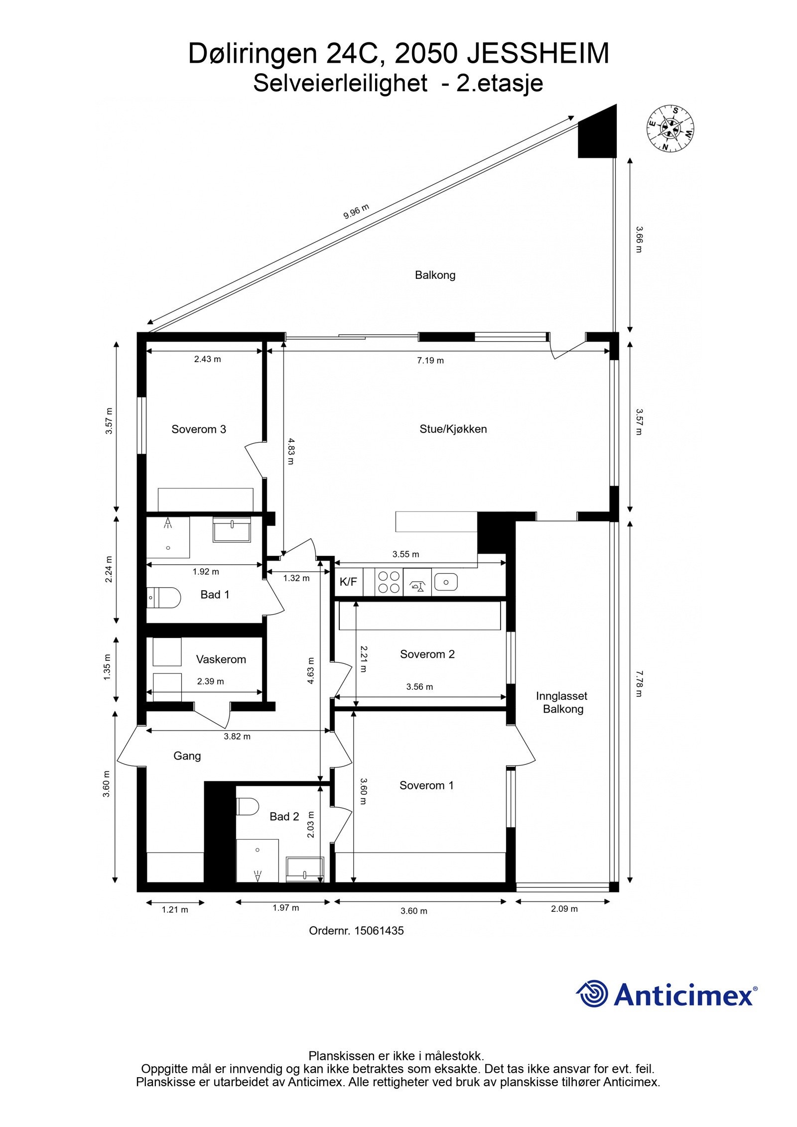 Plantegning. Galleribilde