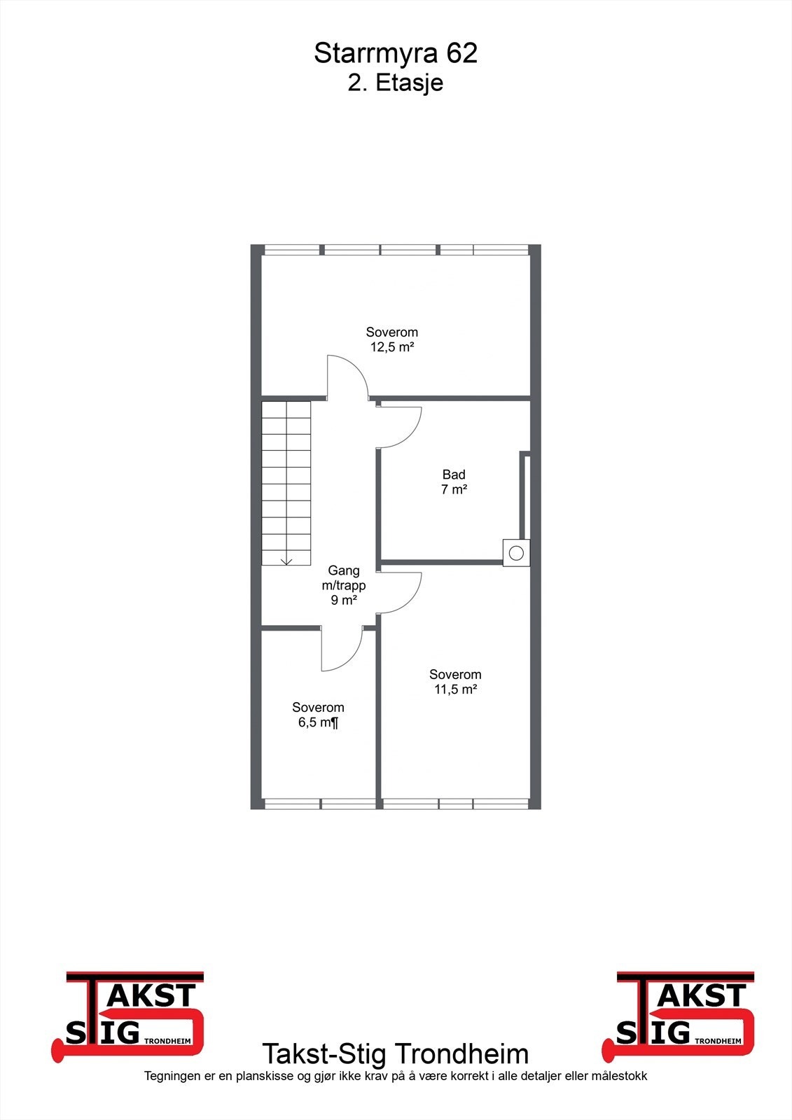 Plantegning - 2. etasje. Galleribilde