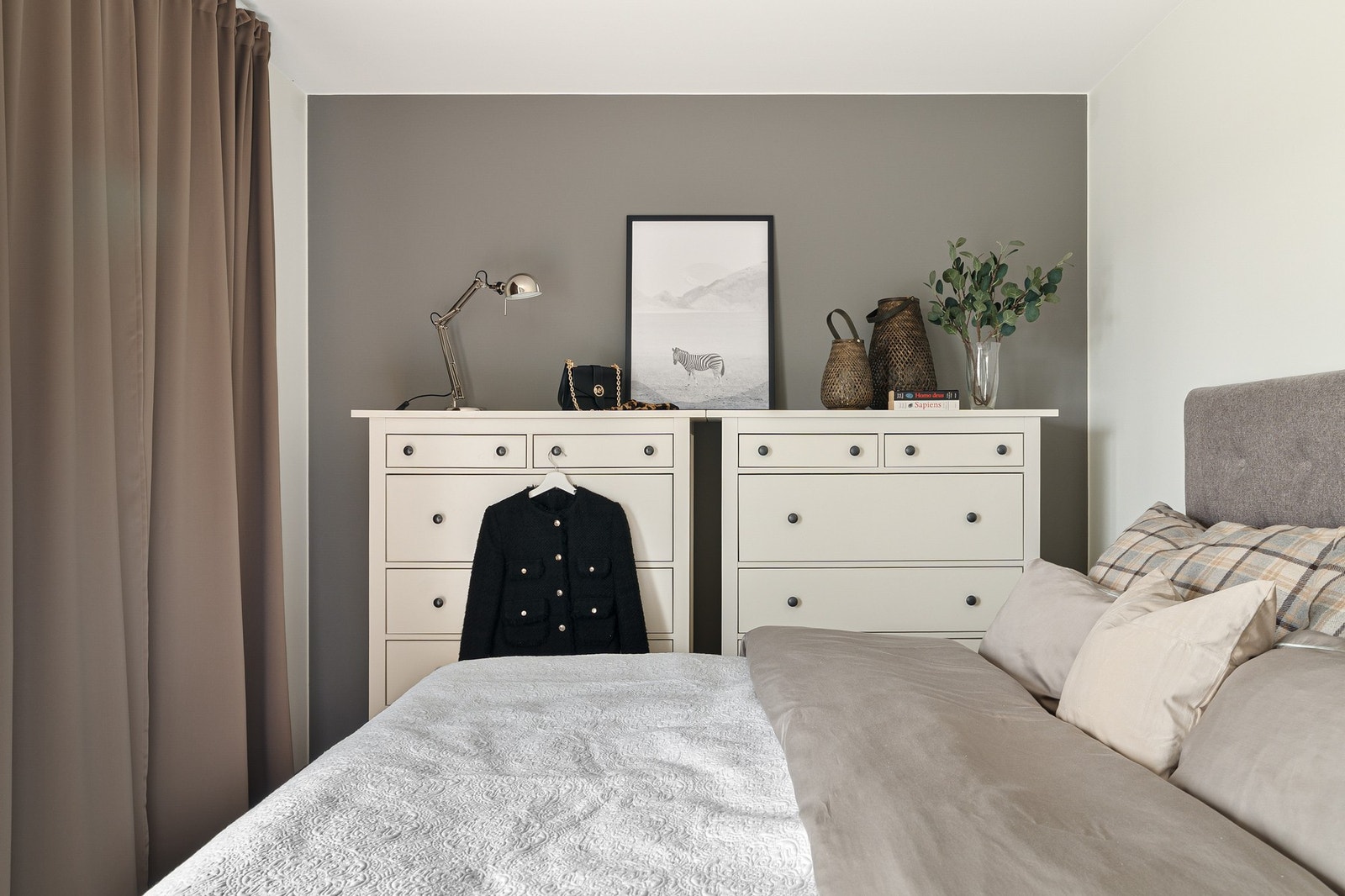 Hovedsoverommet har god plass til ønsket møblement. Galleribilde