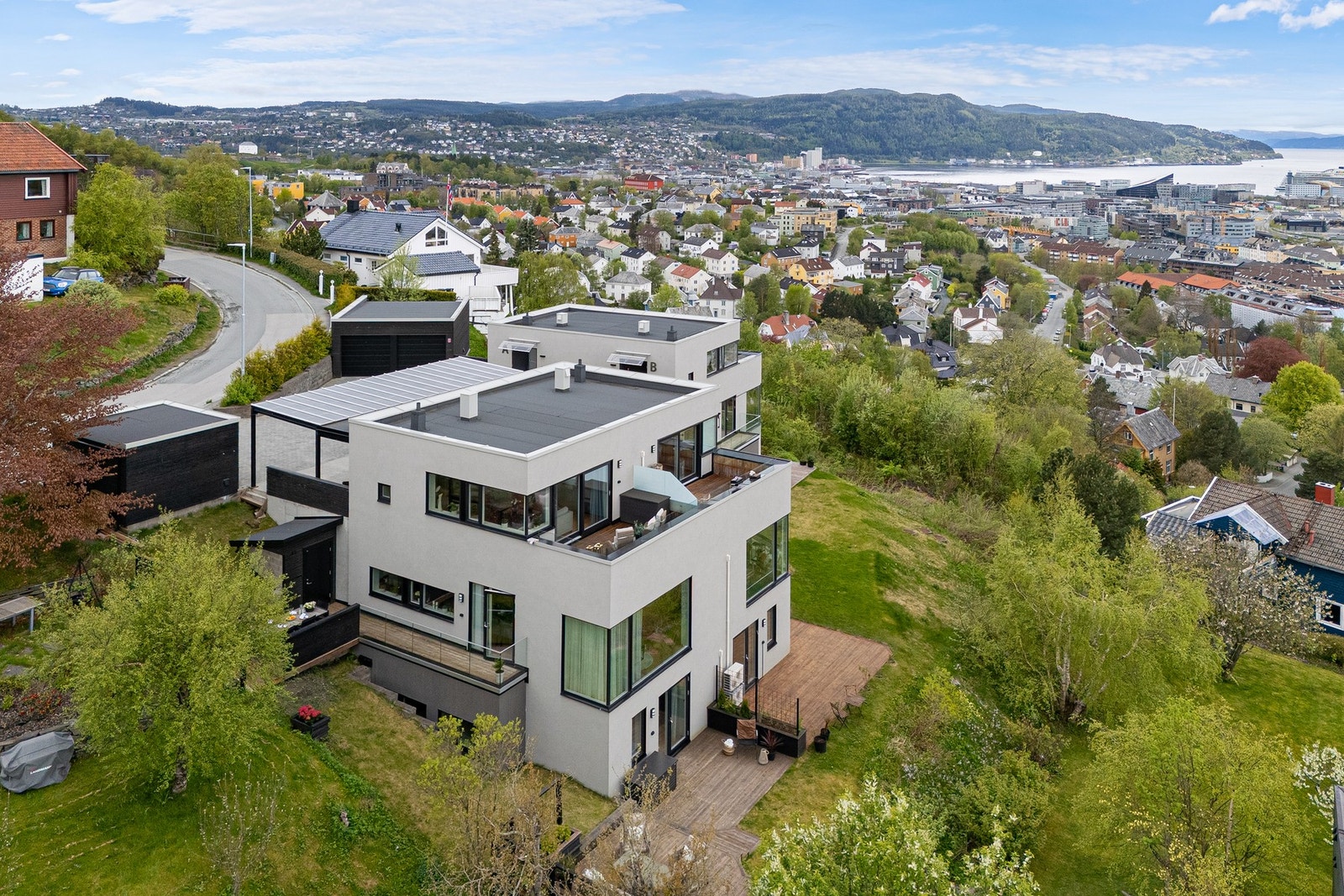 Dronefoto. Galleribilde