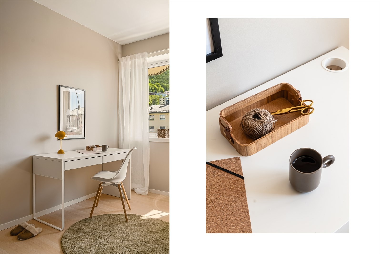 Soverommene er plassert på hver sin ende av leiligheten. Perfekt som barnerom, eller evt. for å bo selv og leie ut. Galleribilde