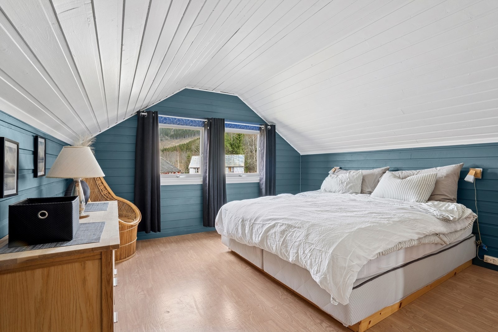 Disse passer perfekt som både barnerom gjesterom eller hovedsoverom. Galleribilde