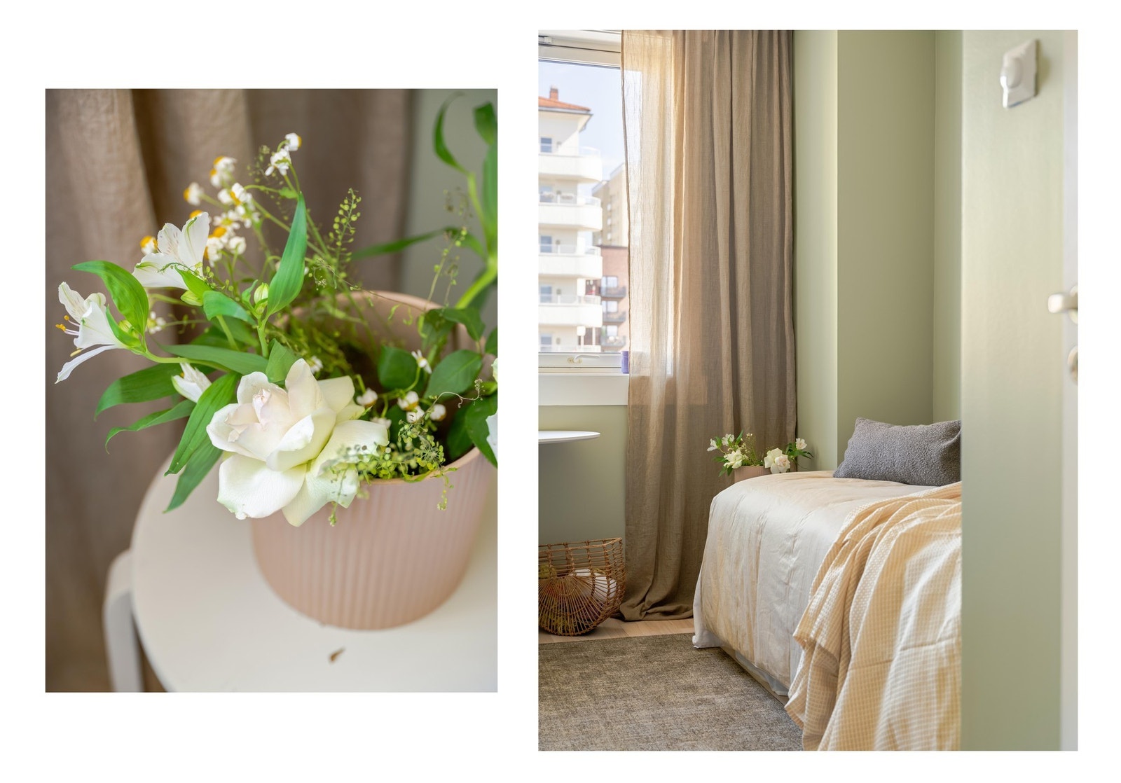 Alle vegger er som sagt malt i 2025, og leiligheten fremstår derfor ordentlig fresh og fin. Galleribilde