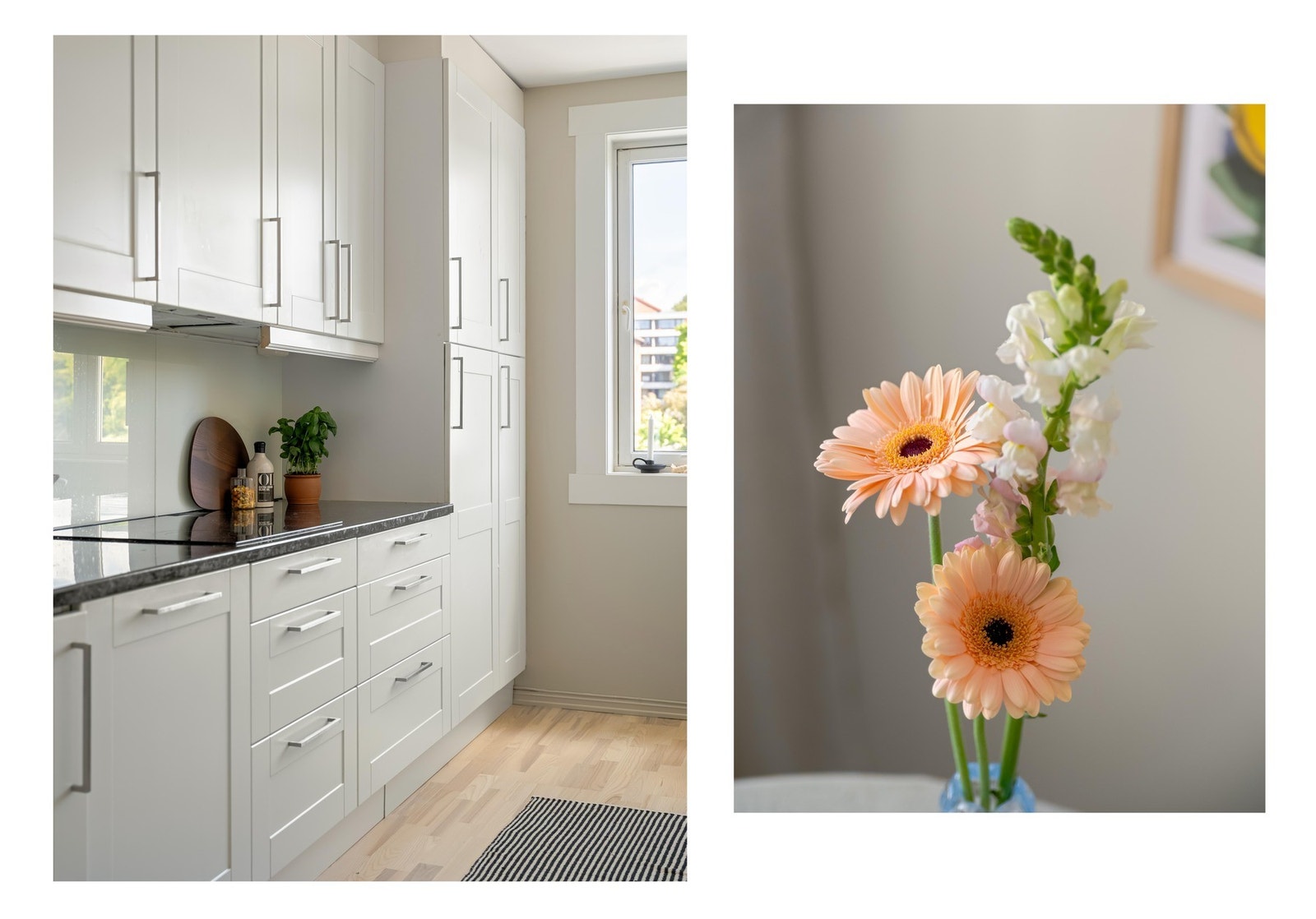 Alle hvitevarer er integrerte, og følger med salget. Galleribilde