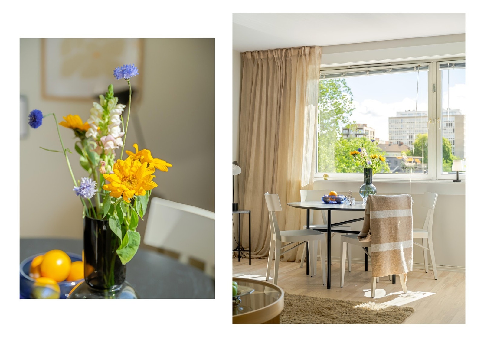 Sitte her på kvelden og se utover? Ja tenker vi. Galleribilde