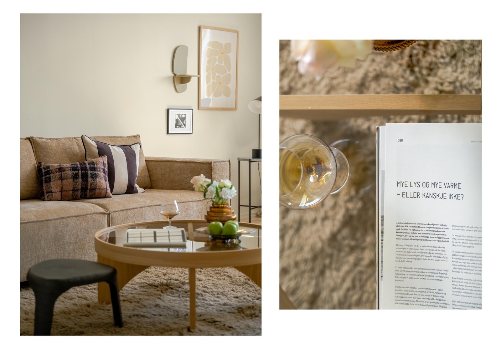 Stemningen i dette rommet er virkelig noe for seg selv, med lyset fra de store vinduene. Galleribilde