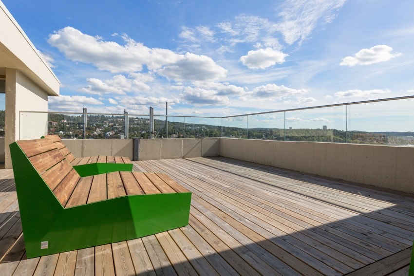 Takterrasse Galleribilde