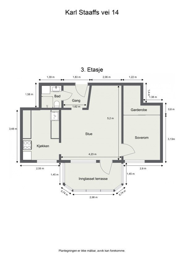 Plantegning Galleribilde