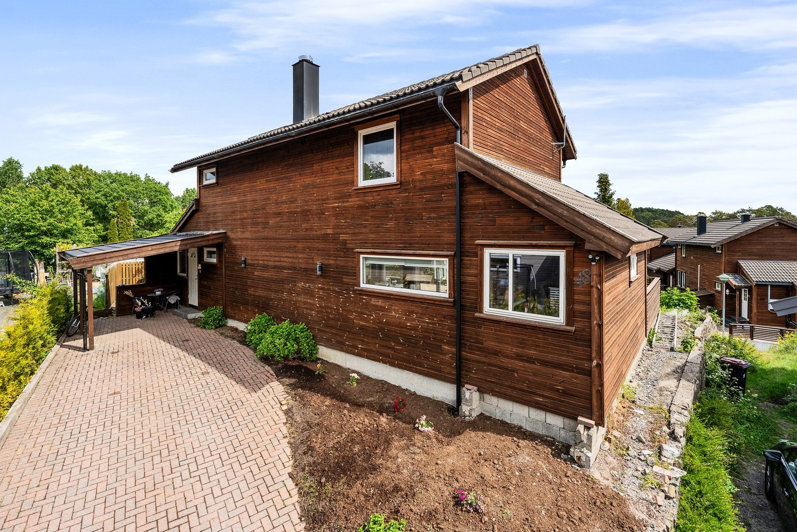 - Velkommen til en innholdsrik enebolig på populære Hånes og Plommeveien 48 - Galleribilde