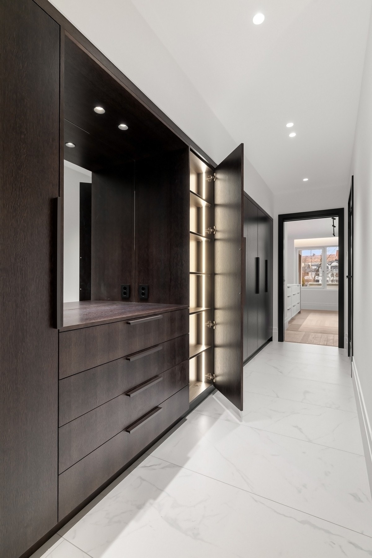 En herlig planløsning med en naturlig sirkulasjon. Galleribilde