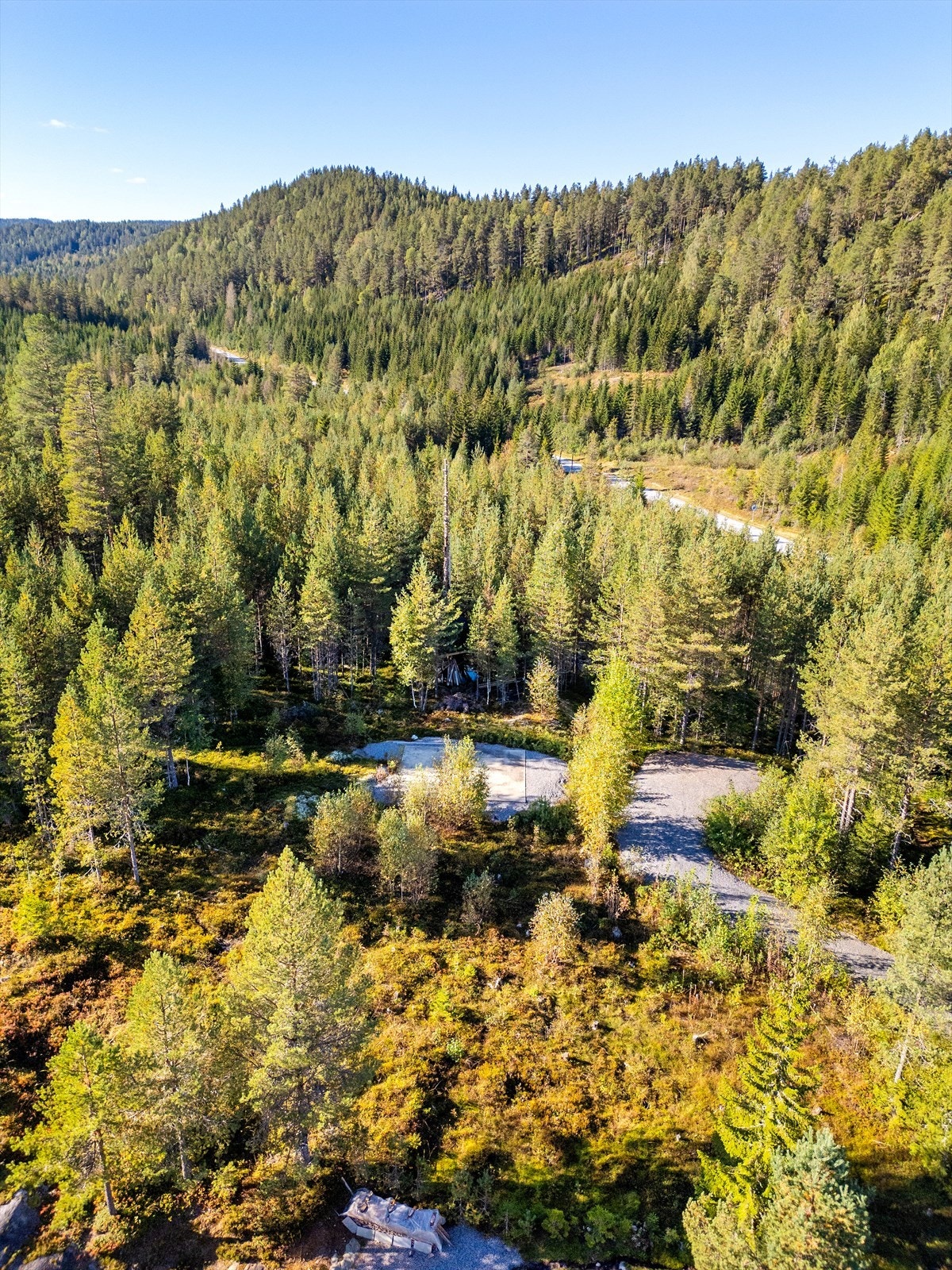 Tomt beliggende på Våtnås i vakre Sigdal kommune. Galleribilde