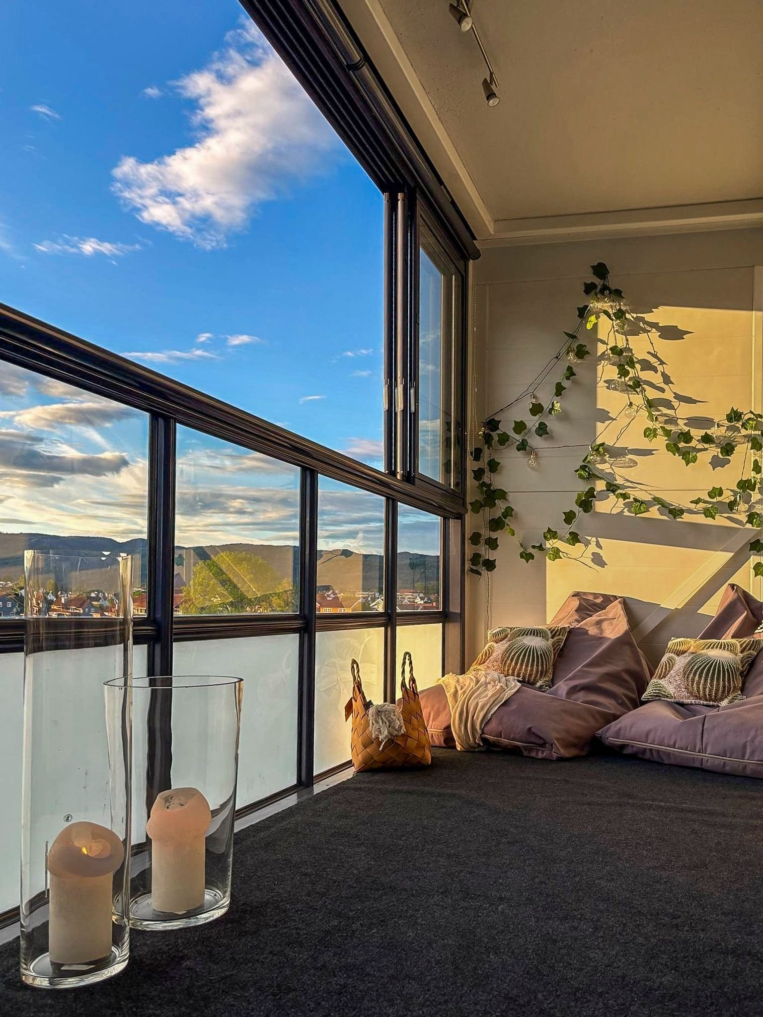 Nydelig lys inn på ettermiddagen Galleribilde