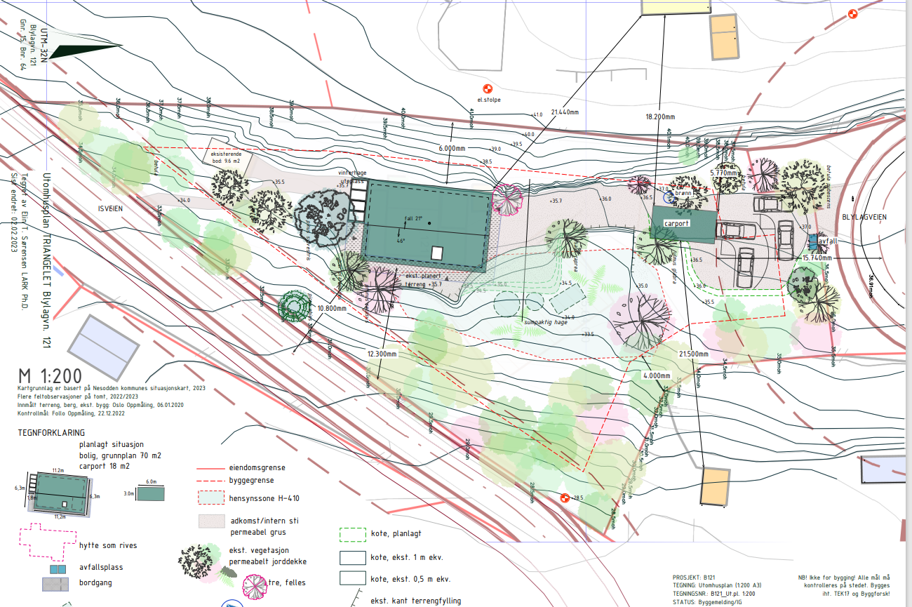 Situasjonsplan. Galleribilde