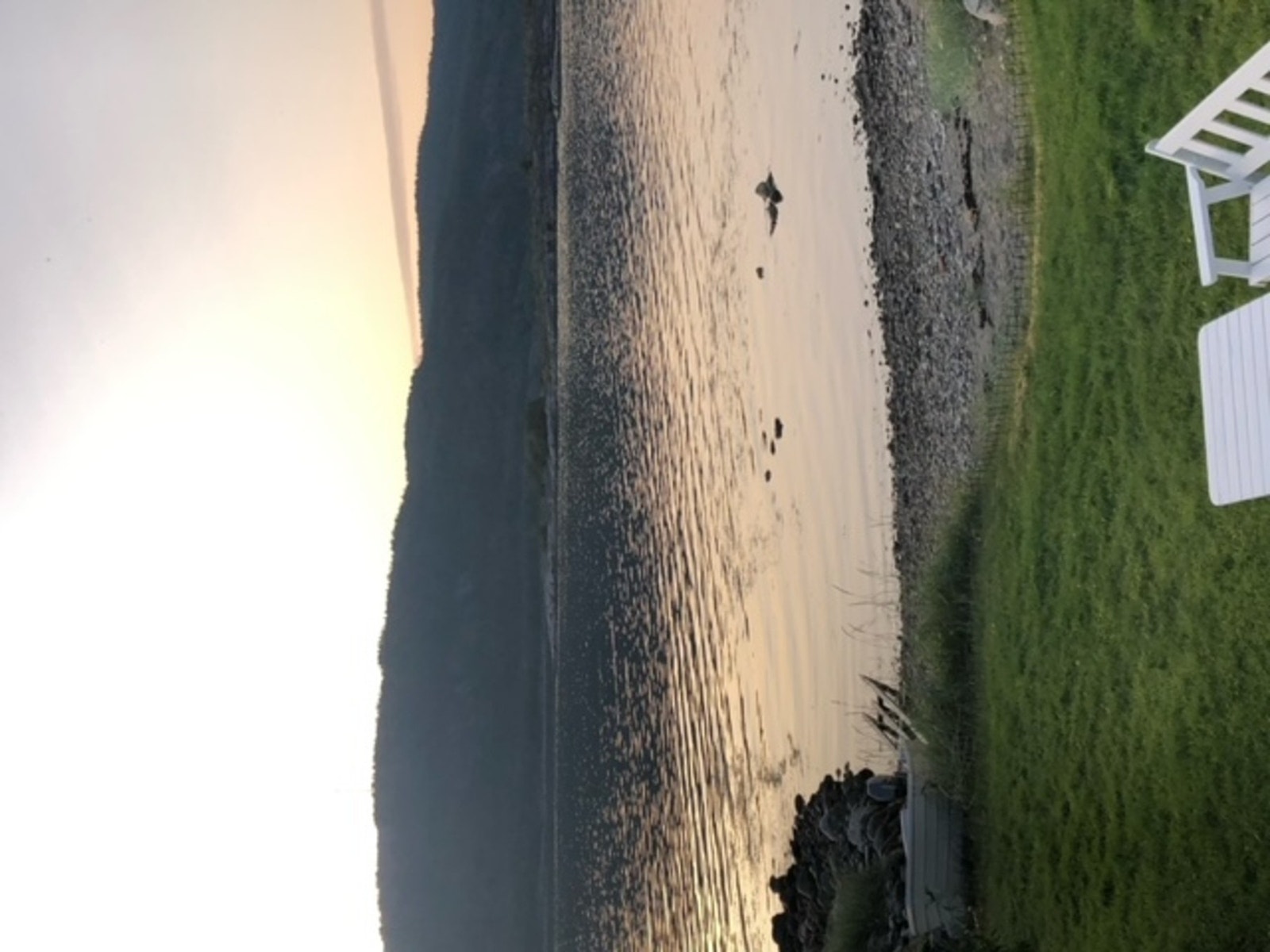 Selgers bilde av solnedgang Galleribilde