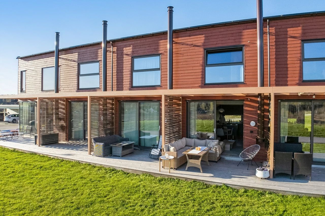 Terrassen er vendt mot sør Galleribilde