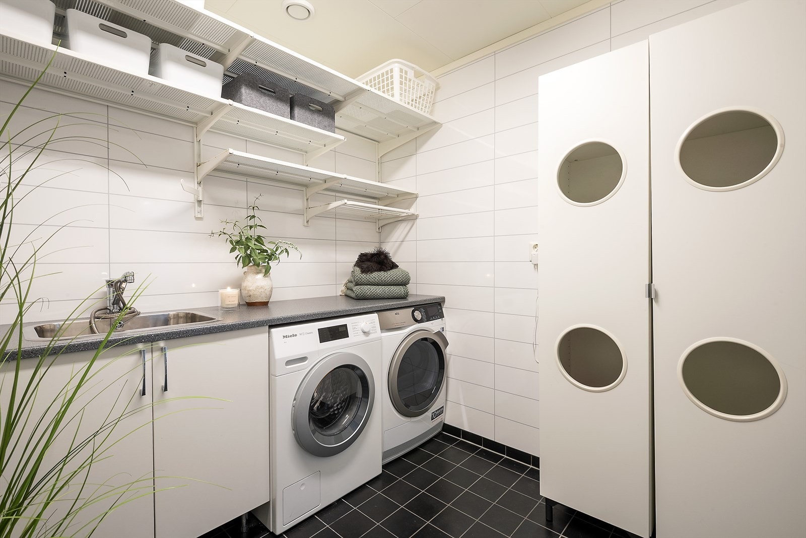 Praktisk med eget vaskerom. Galleribilde