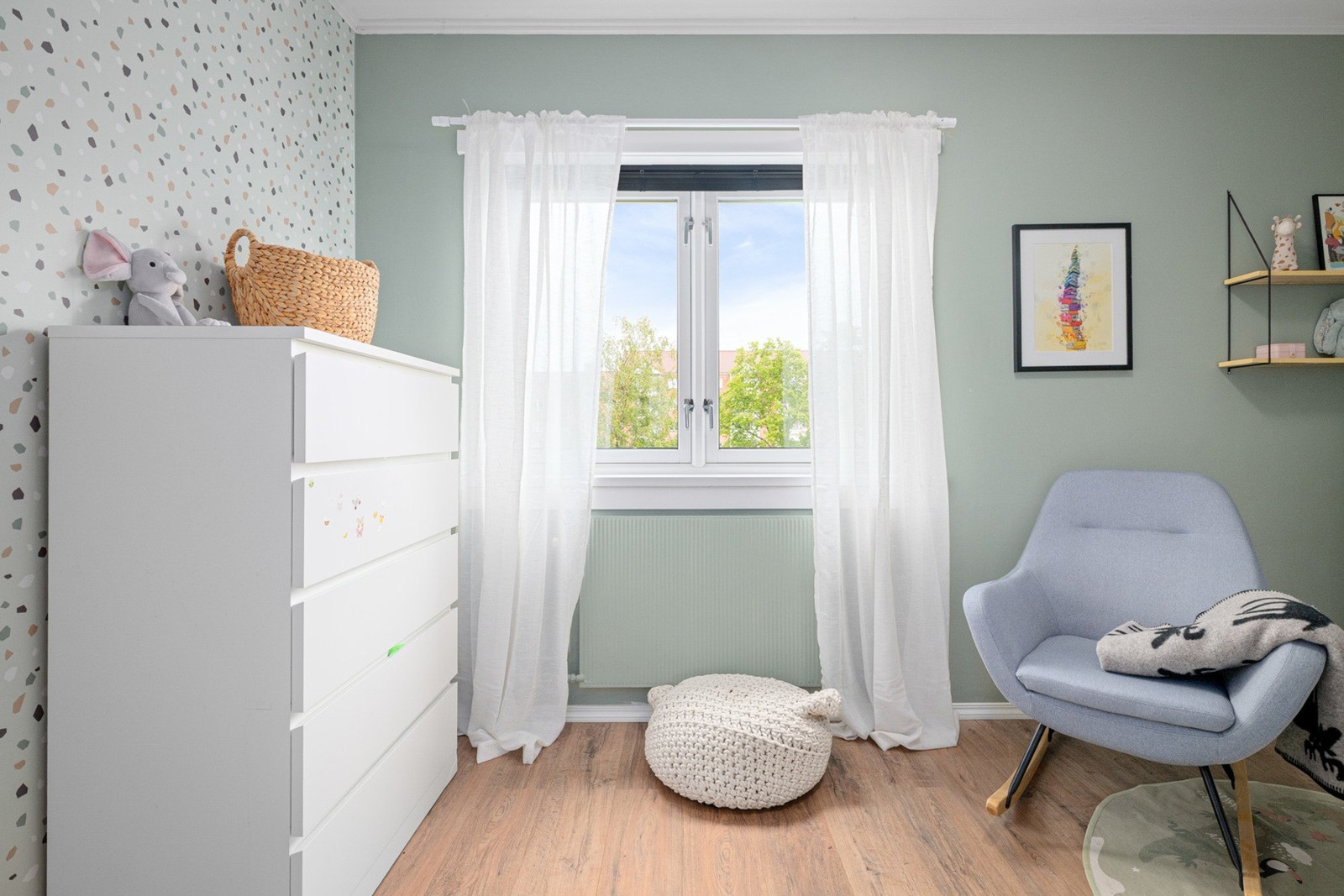 Gulv og vegger ble oppgradert i 2020. Galleribilde