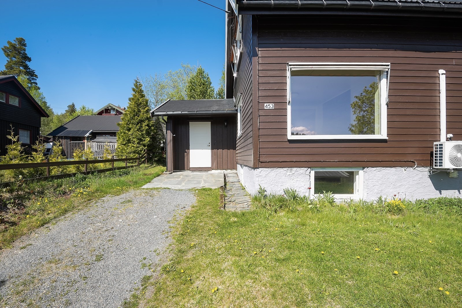 Delvis inngjerdet. Galleribilde