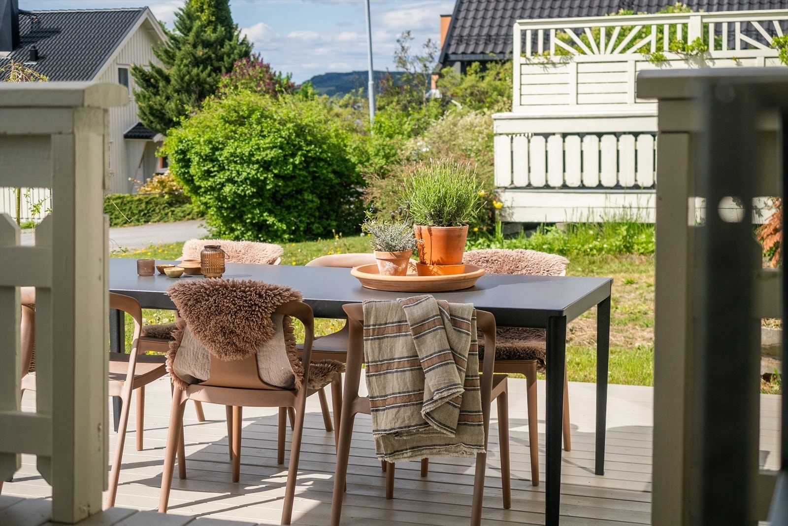 Markterrasse i tillegg. Galleribilde