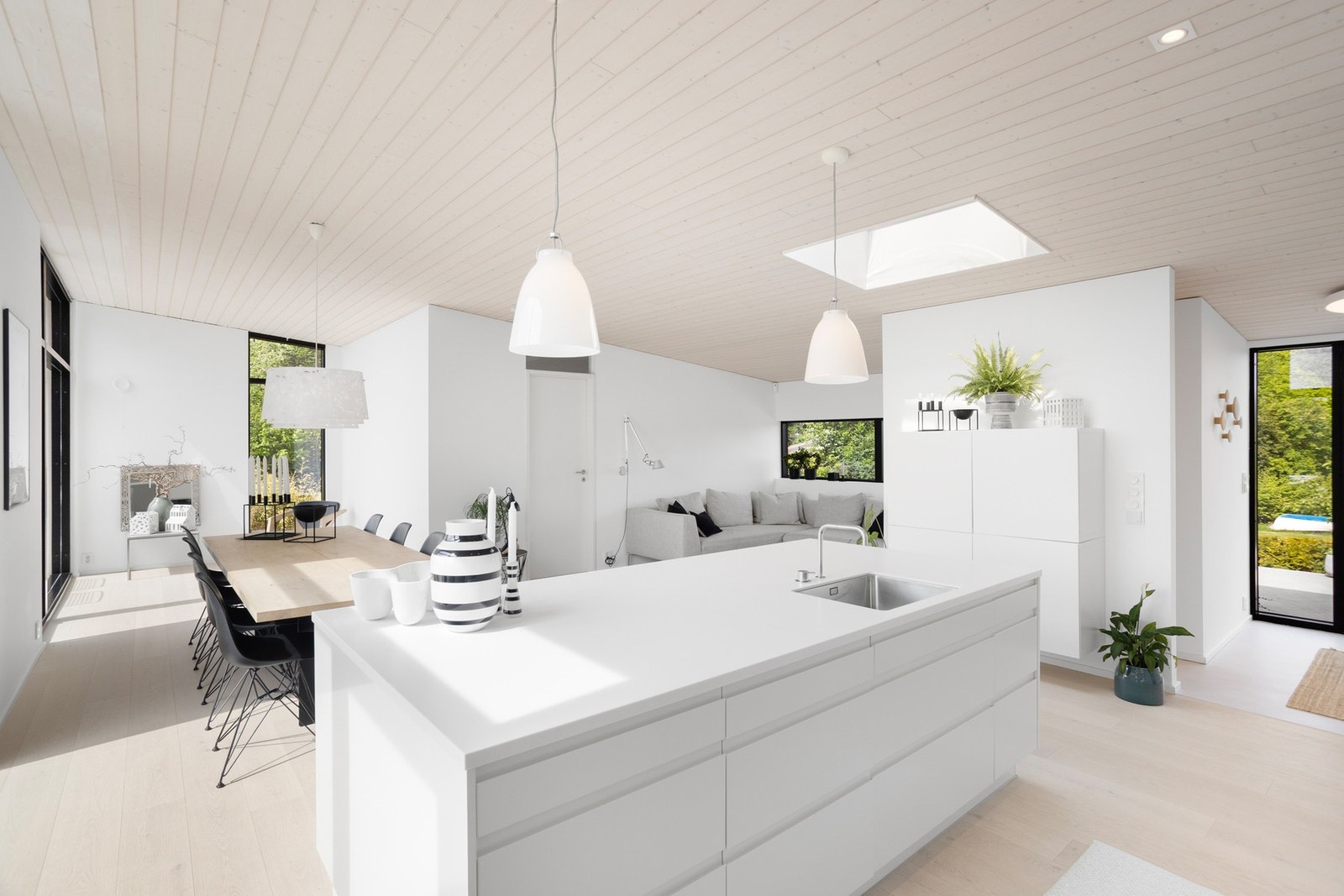 Deilig oppholdsrom Galleribilde