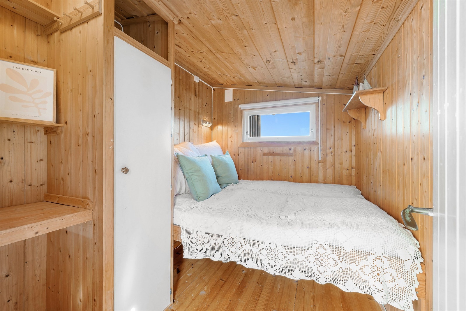 Soverom i fløy, med sengeplass til to personer. Galleribilde