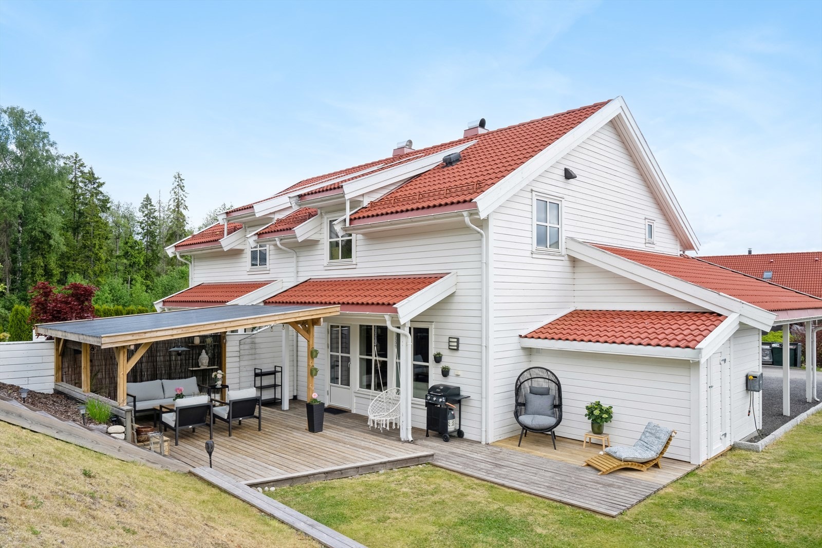 Hyggelig uteområde for hele familien Galleribilde