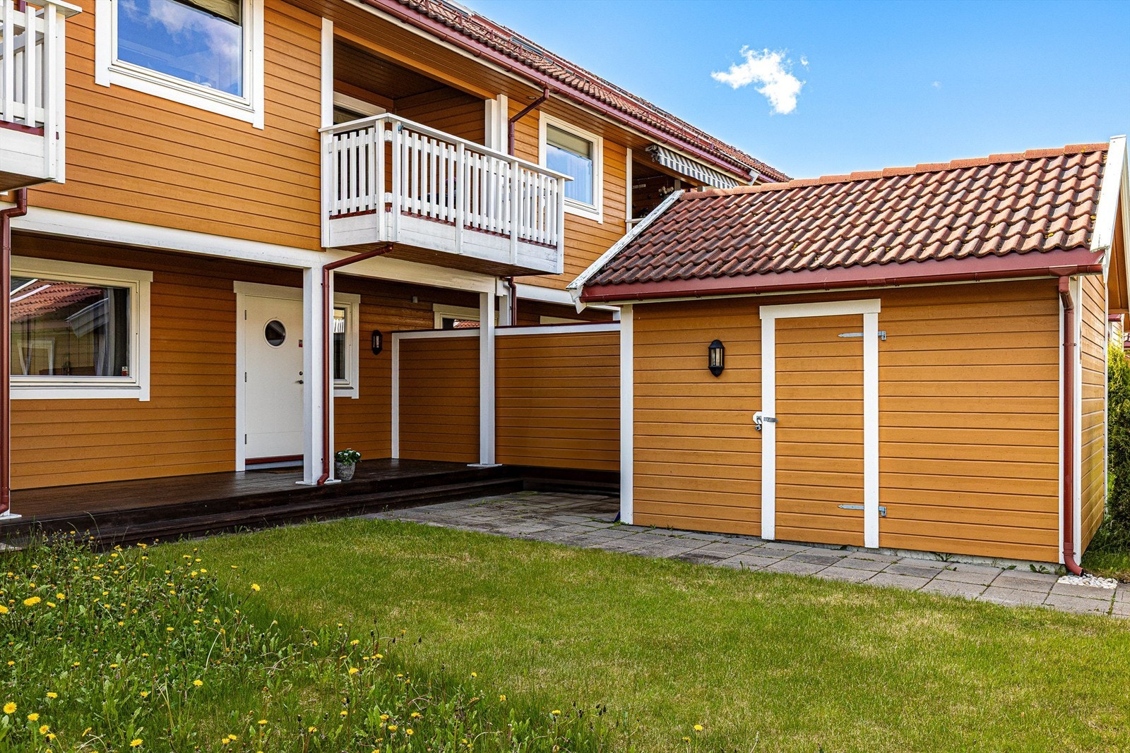 Inngangspartiet er innbydende og pent og gir et godt førsteinntrykk. Galleribilde