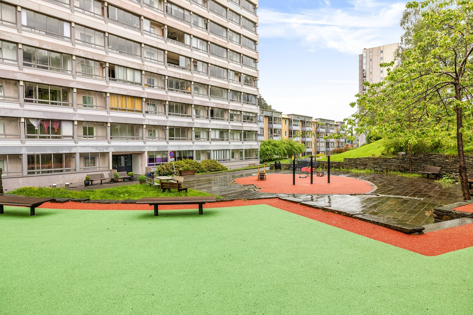 Borettslaget er barnevennlig Galleribilde
