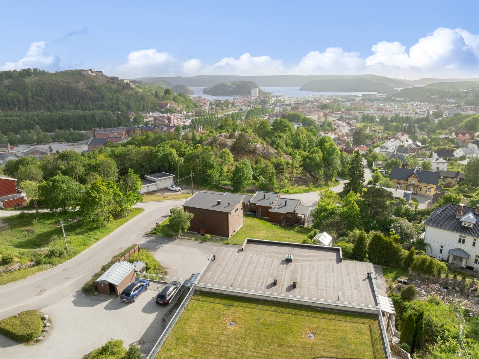 Oversiktsbilde over nærområde Galleribilde