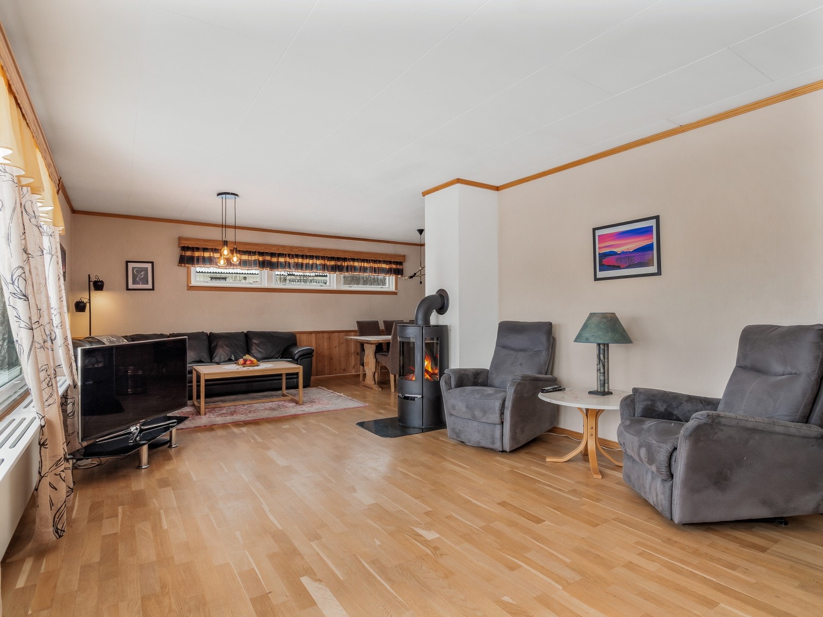 Det er god plass til ulike møbleringsløsninger Galleribilde