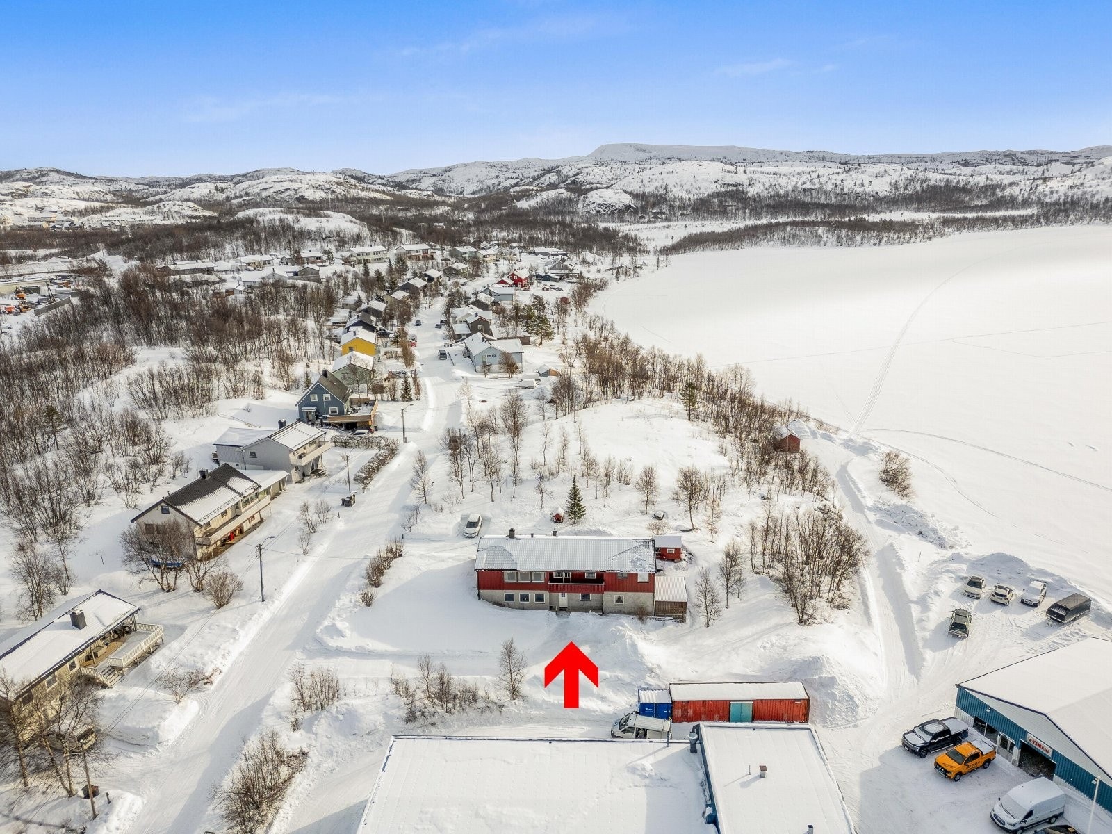 Oversiktsbilde mot øst Galleribilde