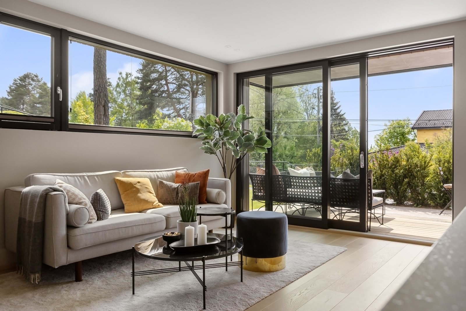 En ny og ubebodd leilighet. Galleribilde