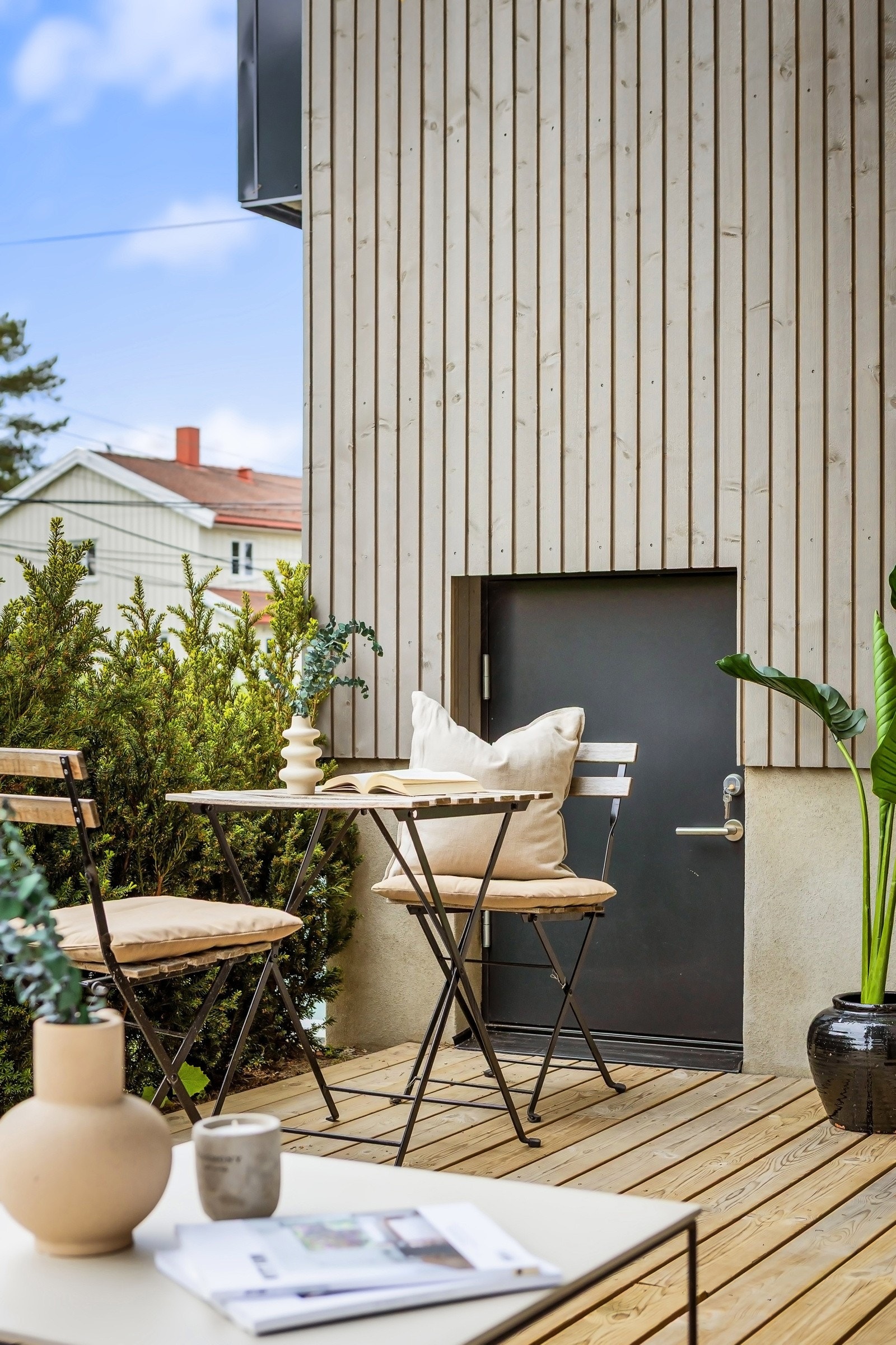 Ved enden av balkongen er det et lite bodrom. Galleribilde