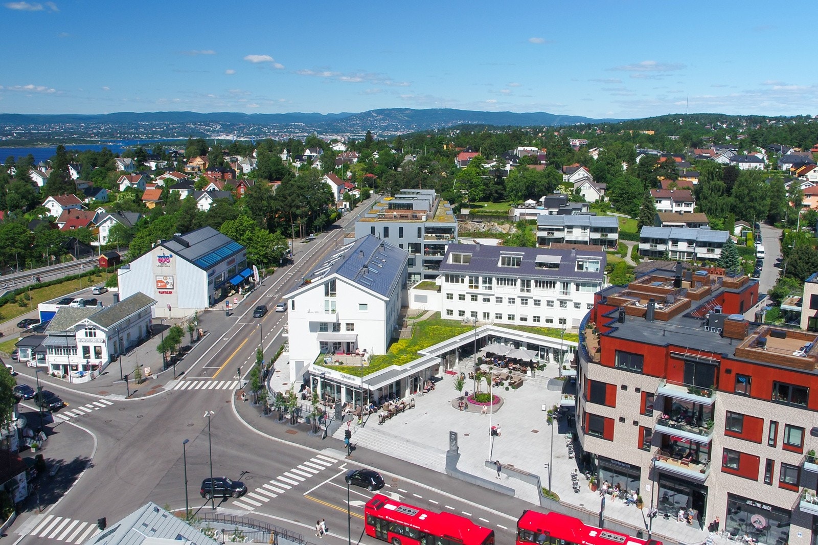 Sæter Torg ligger i gangavstand fra boligen. Galleribilde