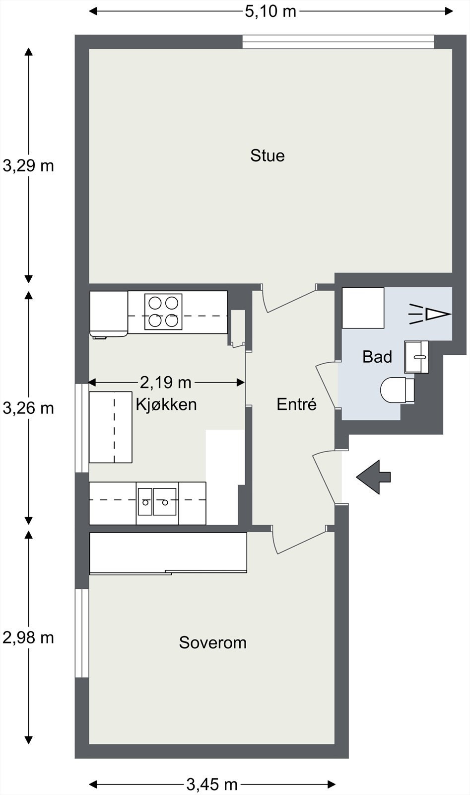 Plantegning. Galleribilde