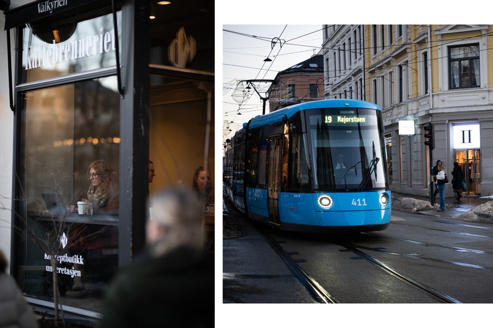 Handlegata bogstadveien rett utenfor døra Galleribilde