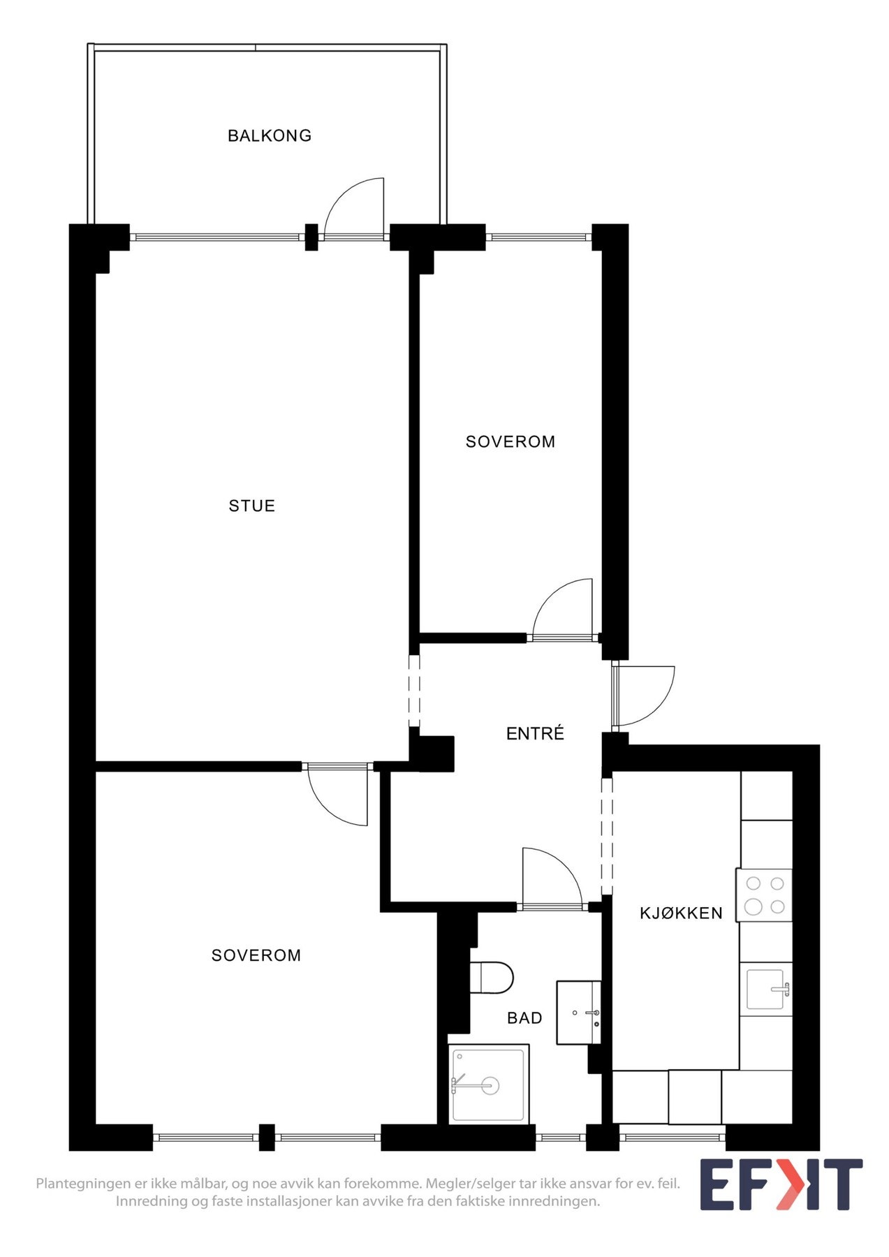 Plantegning. Galleribilde