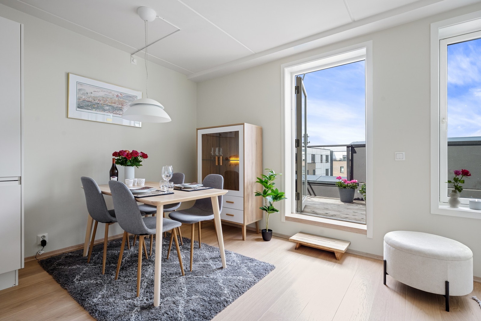 Det er behagelig, vannbåren gulvvarme Galleribilde