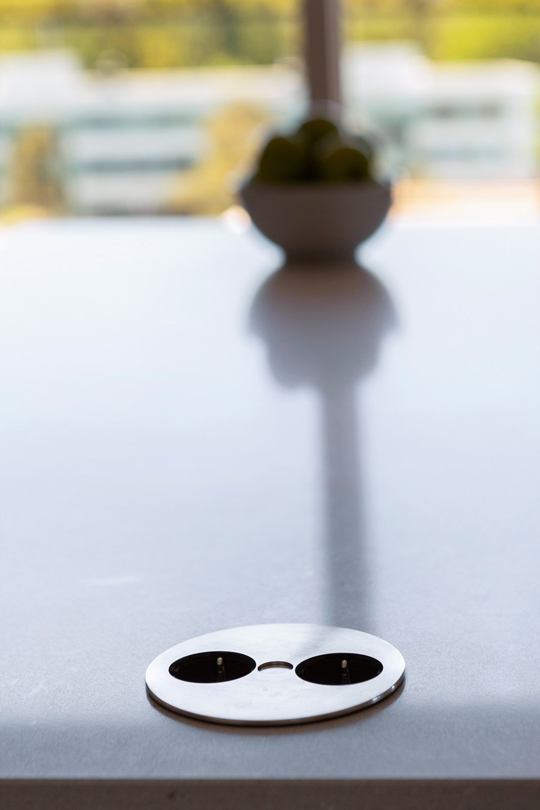 Smarte integrerte el-løsninger i kjøkkenbenk Galleribilde