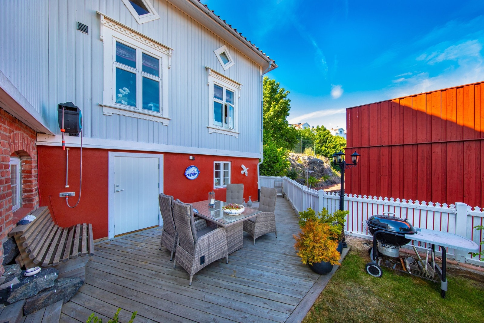 Platting utenfor kjøkken Galleribilde