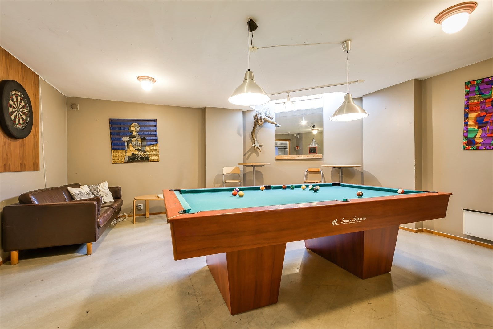 Fellesrom med biljardbord - Perfekt for sosialt samvær og moro. Galleribilde