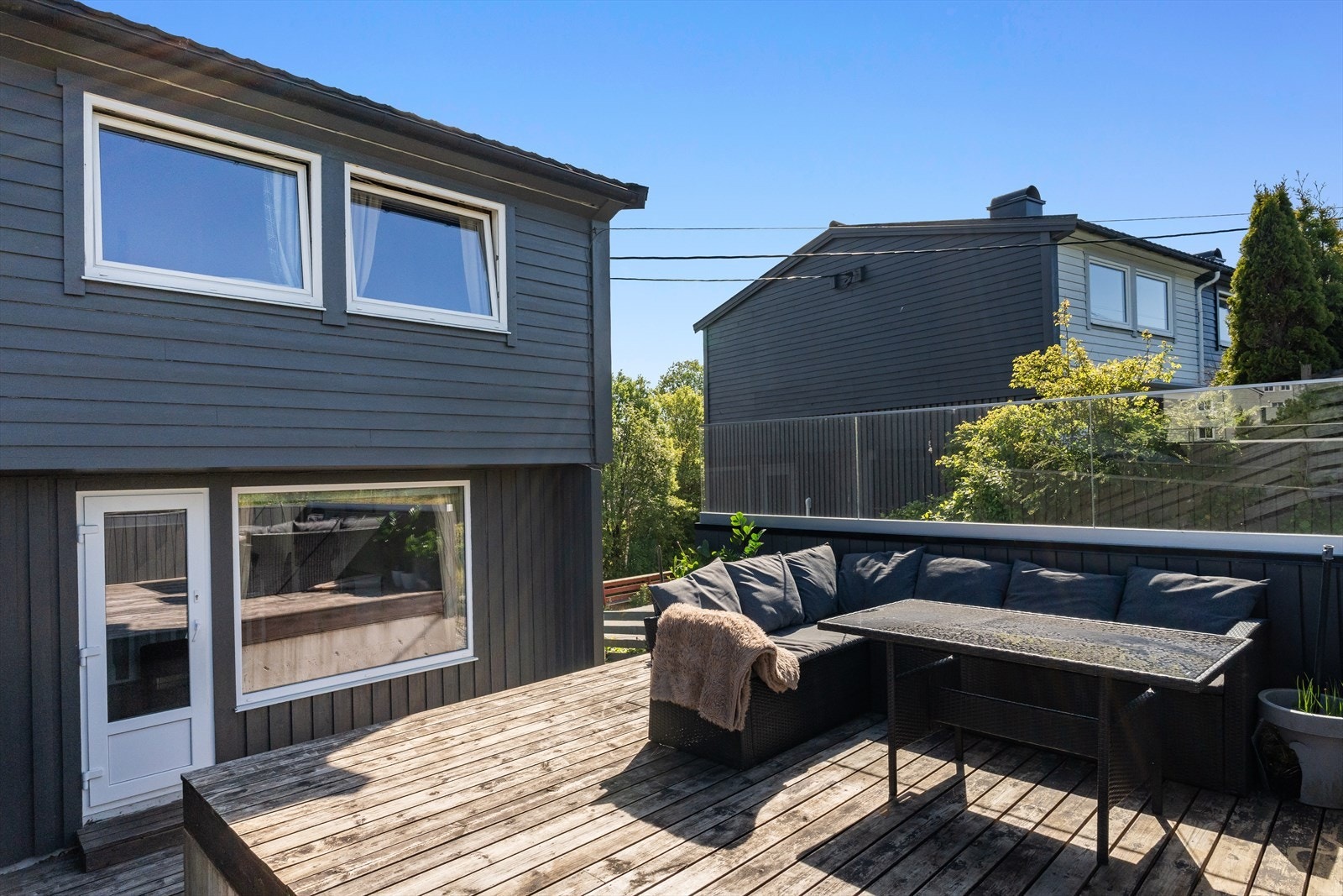 En forlengelse av stuen, perfekt for sosiale sammenkomster. Galleribilde