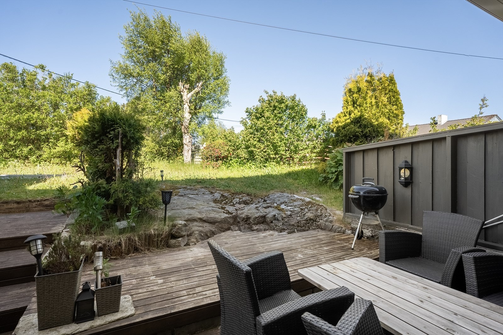 Her ligger alt til rette for å kunne nyte fine og varme sommerdager sammen med venner og familie Galleribilde